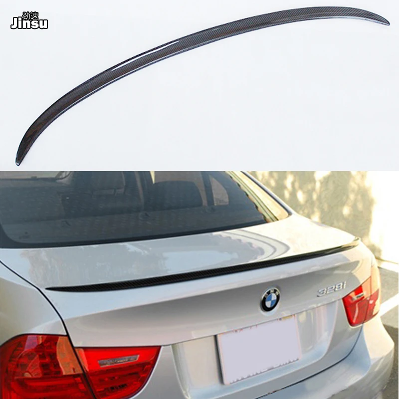 Для bmw 3 серии 320i 325i 330i 335i 2005 2012 M3 стиль спойлер заднего багажника из углеродного