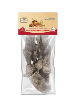 

Solid Natura light beef dark treat for dogs 0,15 kg * 3 PCs