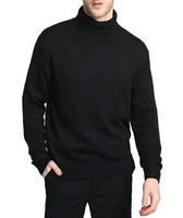 Men's Merino Wool Base Layer Shirt Sweaters 100% Merino Wool Lightweight Turtle Neck Sweater Knitted Pullovver For Men Keep Warm 1