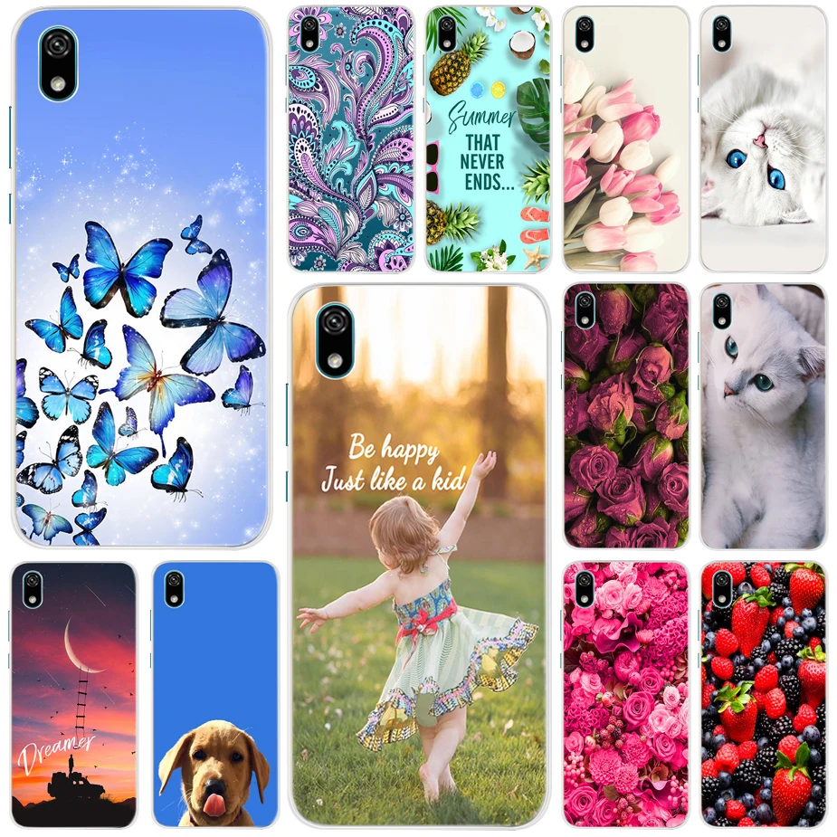 Per Il Caso Di Huawei Y5 2019 Coque Della Copertura Molle Del Silicone Di Tpu Cassa Del Telefono Per Huawei Y5 2019 Amn-Lx1 Amn Lx1 Y 5 2019 Y52019 Ca
