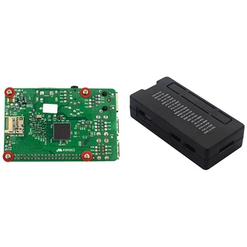 

2 Pcs Accessories: 1 Pcs for Raspberry Pi 2 / 3 Model B GPIO Extension Board & 1 Pcs Case Plastic Box Black