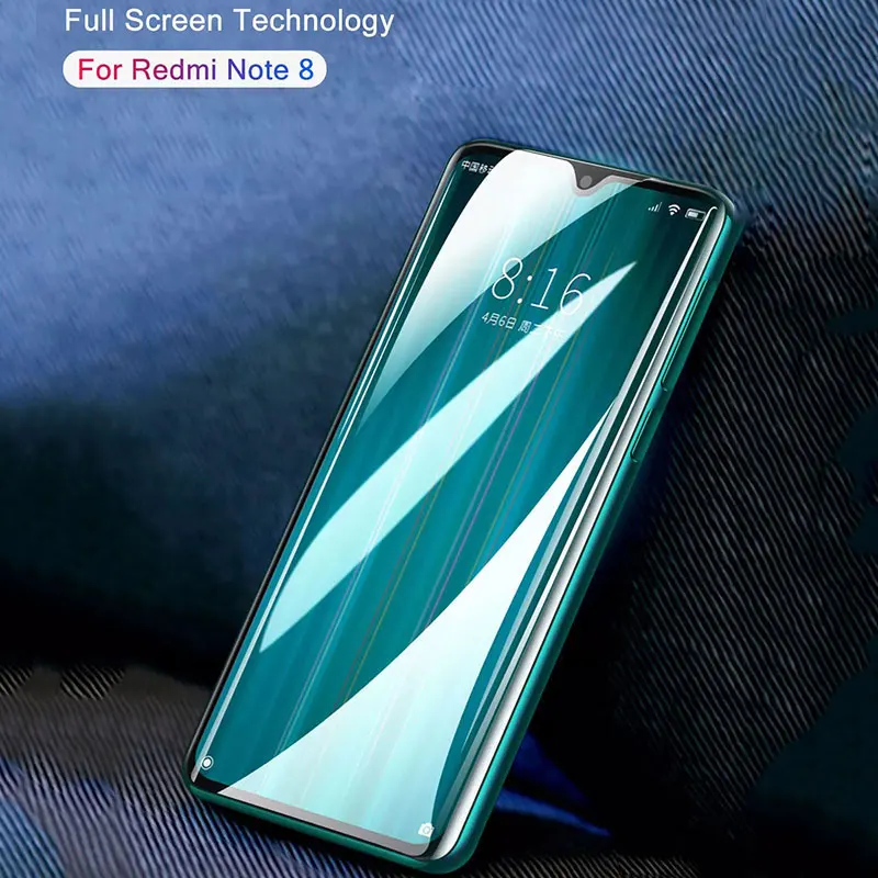 Комплект из 2 предметов стекла для Xiaomi Redmi Note 9s 9 Pro Защитная пленка экрана