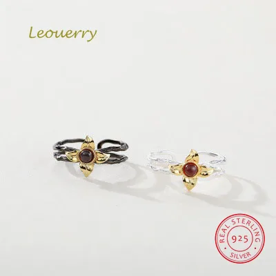Женское кольцо Leouerry оригинальное простое романтическое из серебра 925 пробы с