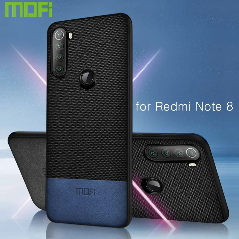 Чехол для Xiaomi Redmi Note 8 оригинальный чехол MOFi Pro задняя крышка из магнитной ткани