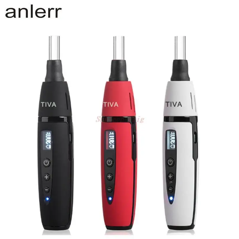 Оригинальный испаритель Anlerr Tiva Herbva для сухой травы набор ручек с OLED-экраном