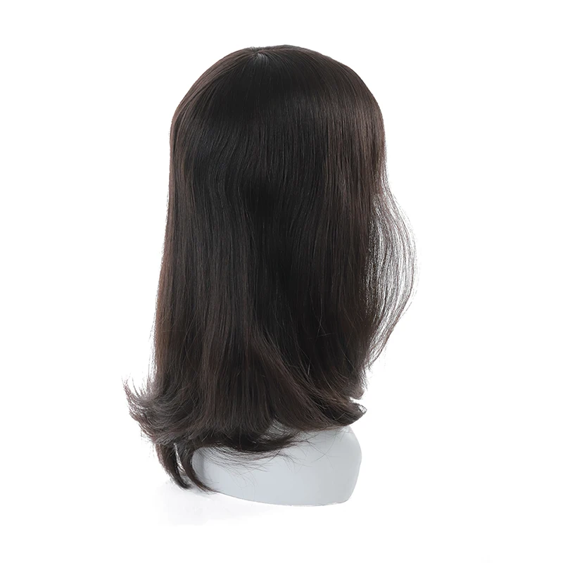 SOLOVE Kosher Jewish Wig Silk Base Wig Silk Top Double Drawn With Baby Hair Unprocessed European Virgin Hair