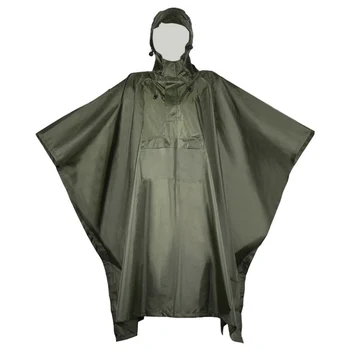 

Ultralight 190T Rain Jacket Hiking Cycling Hooded Raincoat Outdoor Camping Tarp Multifunction Fishing Poncho Hunting Rain Gear