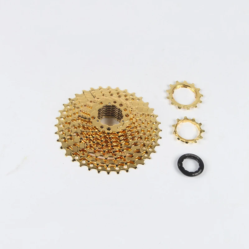 Горный велосипед Sunshine Freewheel 10 скоростей 11 36T Золотая кассета сверхлегкие детали