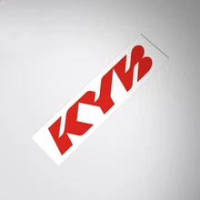 Autocollant en vinyle de style de voiture, décalcomanies de course de vélo de Motocross pour Suspension KYB tampon de tige à gaz à ressort