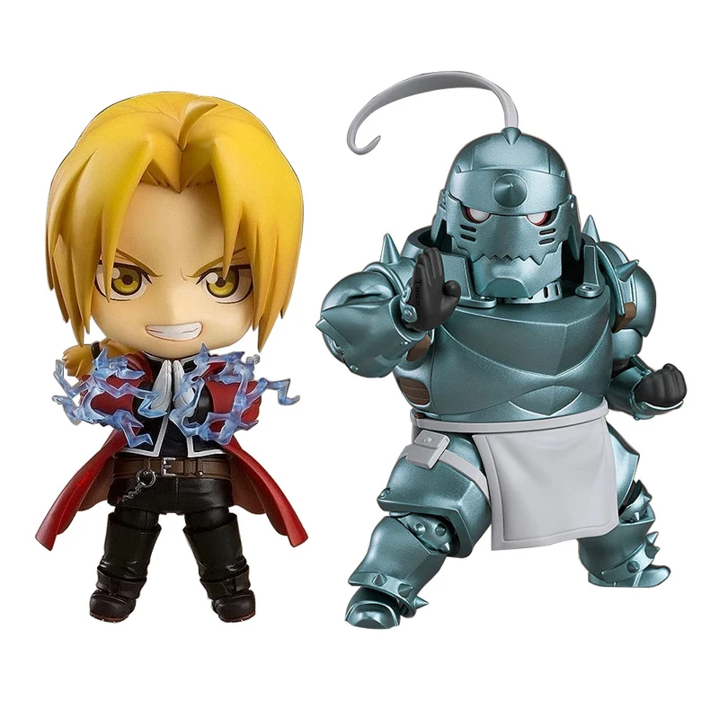 Аниме Фигурка Nendoroid Стальной алхимик Эдвард Элрик и Альфонс Элрик фигурка горячие игрушки новая коллекция