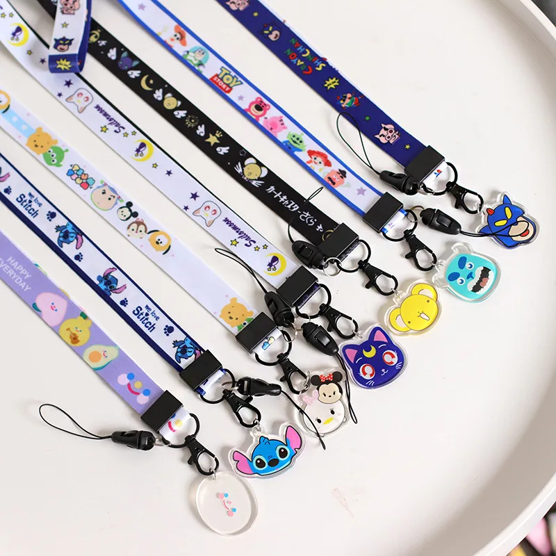 

Fashion Ribbon Band Keychain Ribbons Phone Case Lanyard Keychains For Women Men Key Chain Car Key Ring Pendant Jewelry