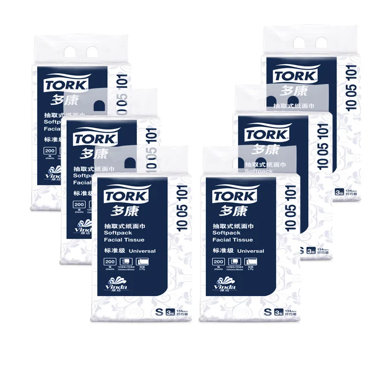 

Vader Tork Soft Tissue Paper 2-Layer 200 Pumping 3 Bag Kleenex Natural Fragrance Free Paper Towel 6 Mention Wholesale