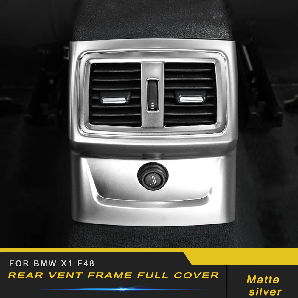 

For BMW F48 X1 2016 2017 2018 Auto Car-styling Rear Vent Air Outlet Frame Trim Sticker Cover Interior Accessories