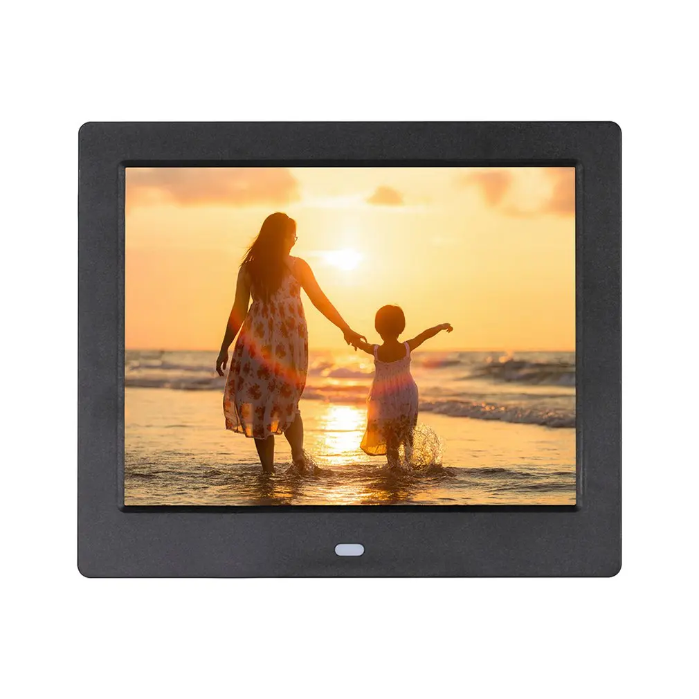 8 Inch Remote Control Automatic Cycle Lcd Widescreen Hd Led Electronic Photo Album Digital Photo Frame Wall Machine