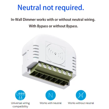 Atenuador de luz Zigbee sin Neutro 2