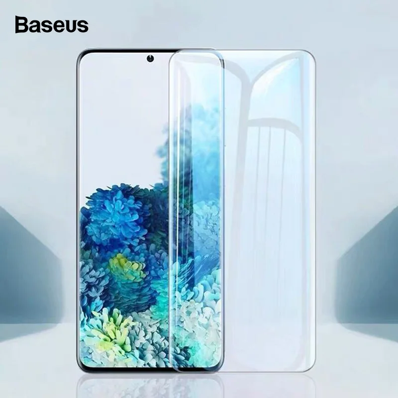 

Baseus 2pcs 0.25mm UV Screen Protector For Samsung Galaxy S20 Ultra Tempered Glass For Samsung S20 Plus Full Protective Glass