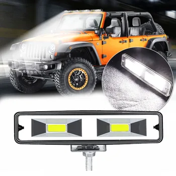 

Bar LED Work Light Lamp Floodlight 12V 48W Dustproof Shockproof 4000LM