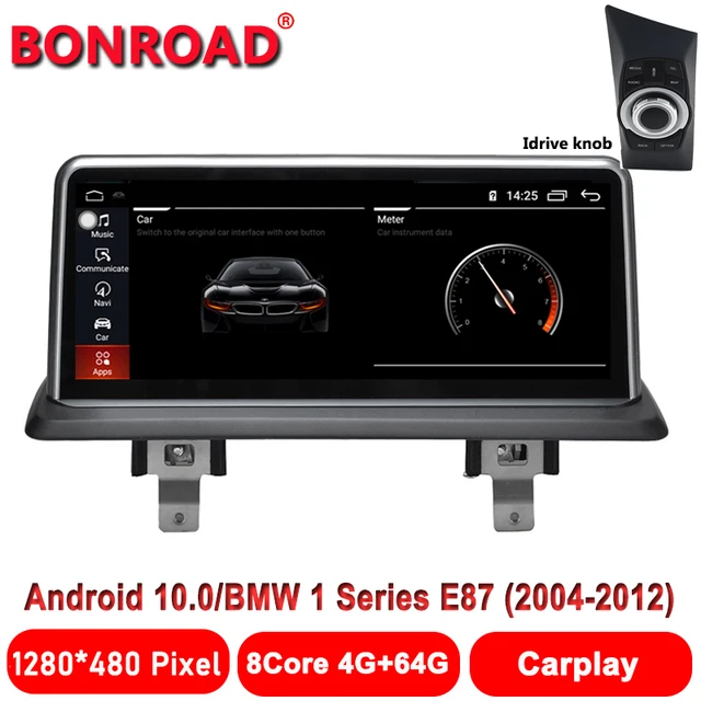 $369.95 Bonroad Android 10.0 Car Multimedia Player for BMW 1 Series E87/E88 118d/118i/120d/120i/125i WIFI BT Coupe Hatchback navigation