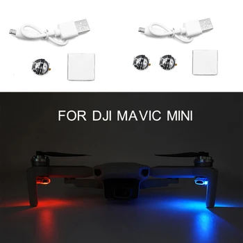 

High Quality Rechargeable Mini Night Flying Signal Lamp LED Flash Lights Navigation Light With Battery for DJI Mavic Mini/Air 2
