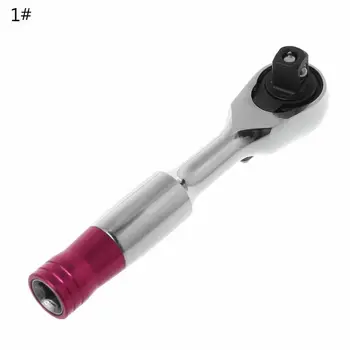 

1pc Ratchet Wrench 1/4inches 11mm Bicycle Repairing Tools Accessories Mini Single Ended Torque Wrench