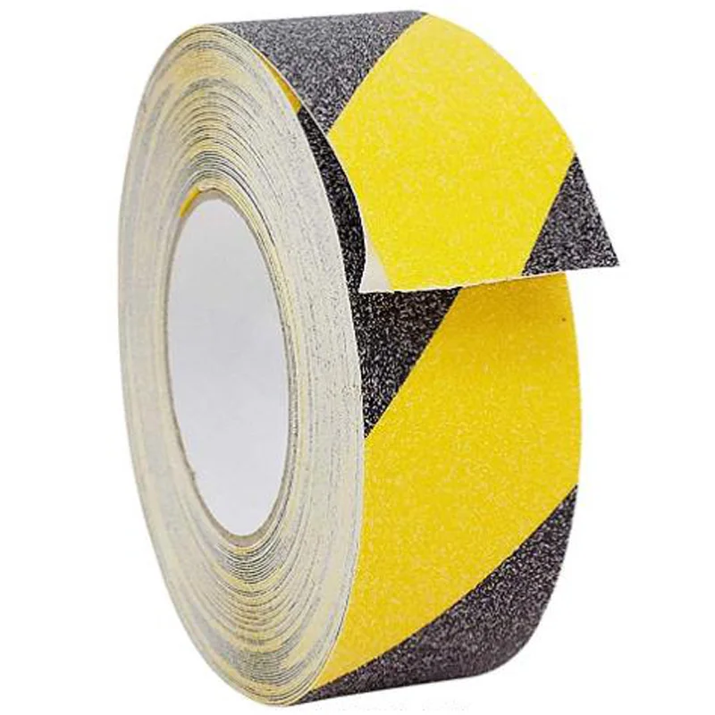 

Strong Grip Gray Anti Slip Tape Safety Track 60 Grit Non Skid Waterproof Indoor & Outdoor Traction Tape No Slip 4 Inch X 60 Ft Y