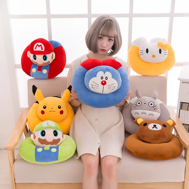 

South Korea Cartoon New Style Totoro Multi-functional Space Memory Foam U-shaped Pillow Napping Pillow