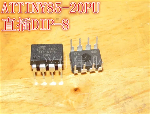 20 шт./лот ATTINY85-20PU DIP-8