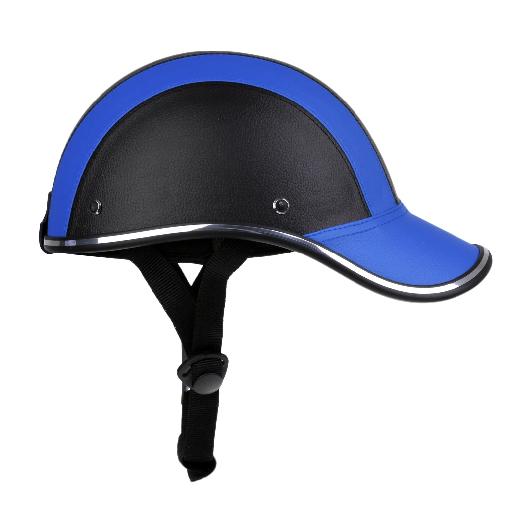 Horse Riding Helmet Breathable Motorcycle Helmet Baseball Cap Riding Hat for Hiking Riding Protective Outdoor Safety Equipment 