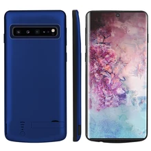 Для samsung Galaxy S10 5G Note 10 Plus 5000mAh аккумулятор чехол для смартфона перезаряжаемый Расширенный устойчивый к царапинам чехол для телефона