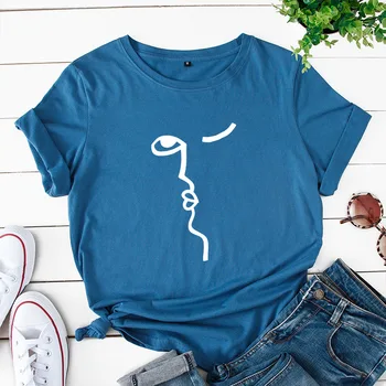 

2020 summer new T-shirt ladies casual comfortable short-sleeved beautiful