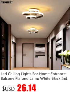 kitchen ceiling light fixtures Simple LED Ceiling Lights Golden Black Lamps For Hallway Balcony Corridor Aisle Round Glass Shell Lighting Decorative Fixtures outdoor ceiling lights