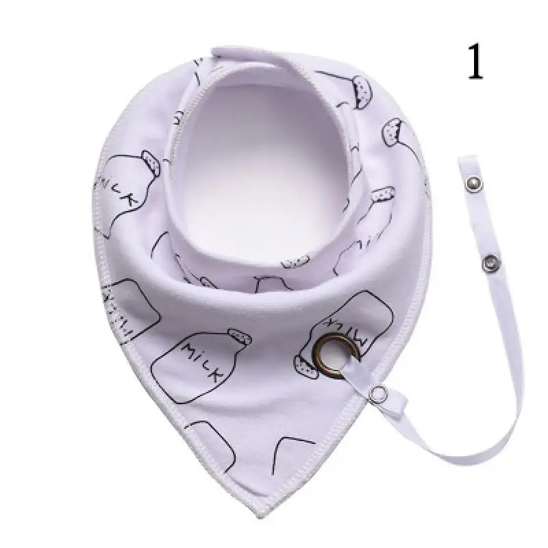 

2019 New Baby Triangle Towel Cotton Double Water Towel Bib Cartoon Print Baby supplies
