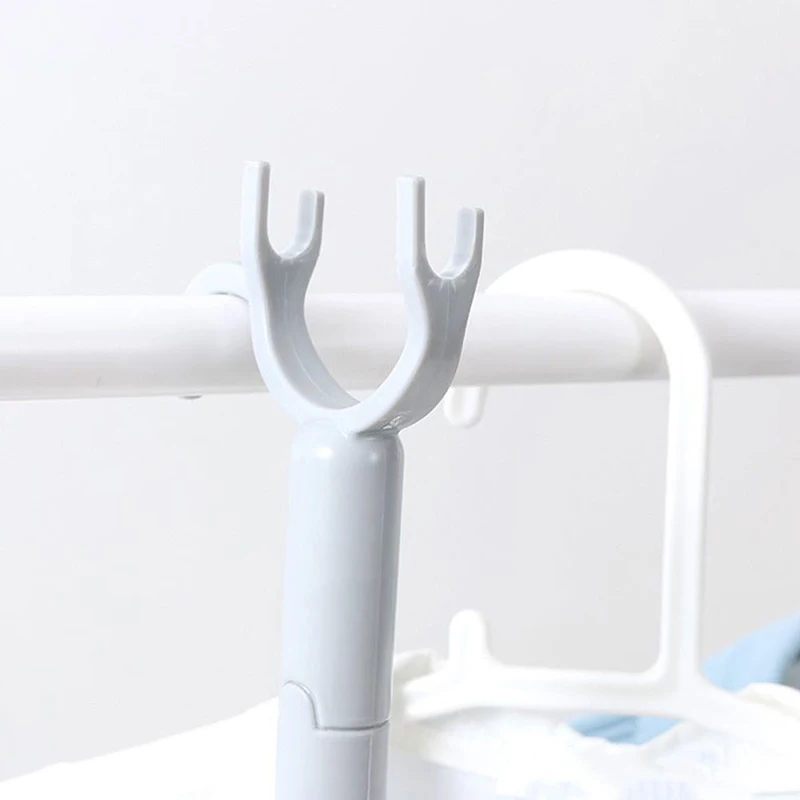 Стойка для одежды складная Регулируемая сушка штанга для одежды