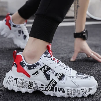 

2020 Breathable Shoes Men Casual Shoes Men Sneakers Lace Up Comfortable Soft Jogging Classic Dad Shoes High Quality Zapatillas