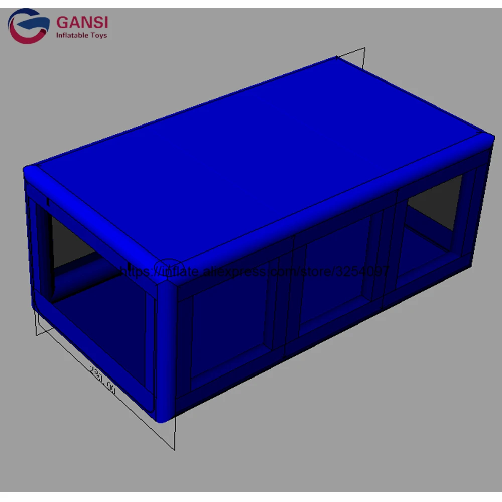  5m inflatable heated hail protection car cover tentcustomized color inflatable car wash tent for sa