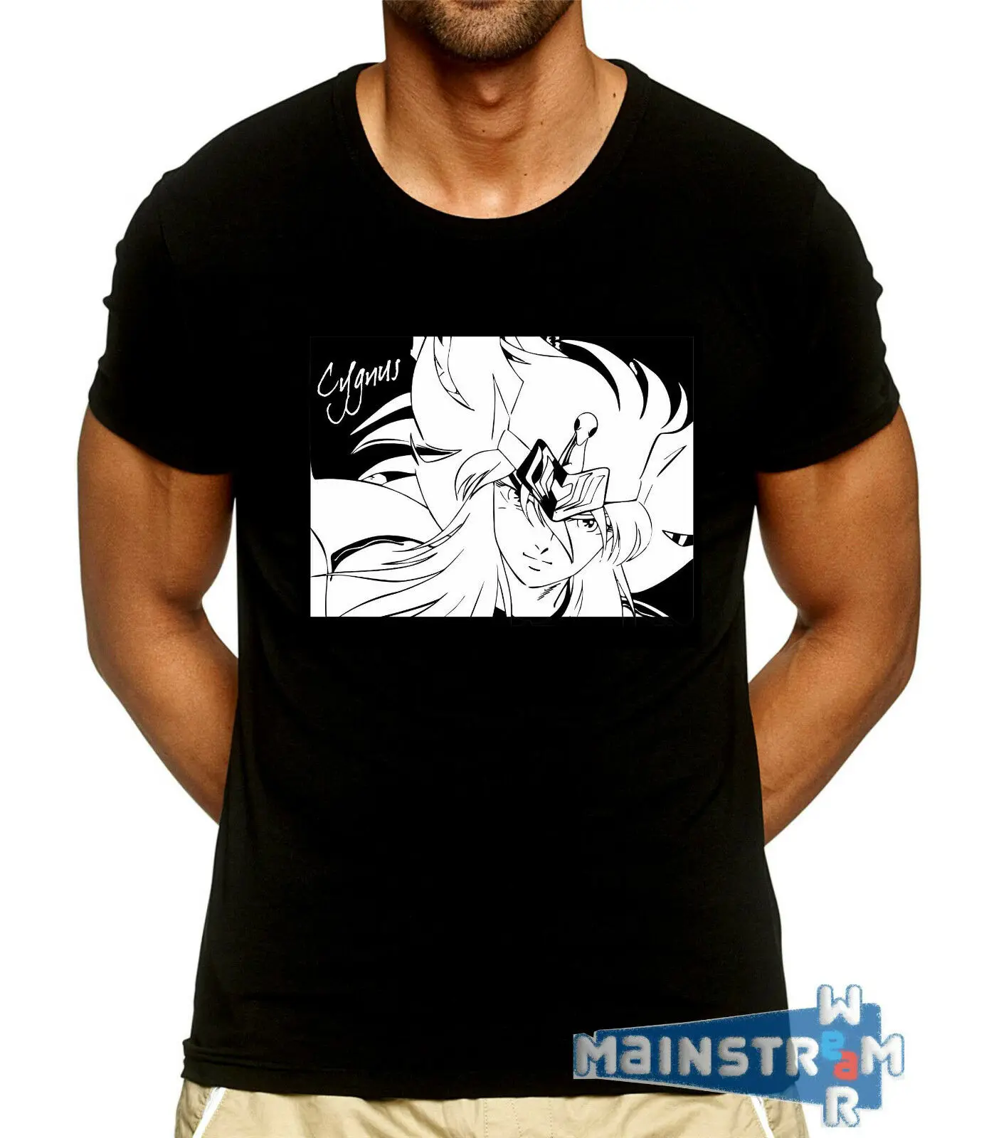 SAINT SEIYA CYGNUS HYOGA FULLPRINT TEE T-SHIRT