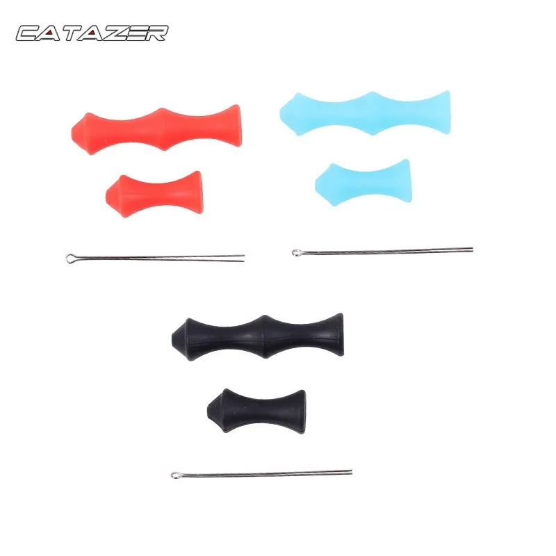 

1 Set Archery Finger Guard Arrow Bowstring Accessories Hunting Protector Silicone