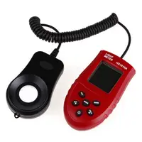 New 200,000 Lux Automatic HS1010A LCD Digital Split Light Luxmeter Tester Illumination Hand-Held Light Luminometer 1