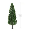 10pcs Model Pine Trees 1:50 For OO O Scale Railway Layout 12.5cm Plastic S13045
