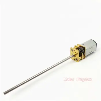 

Mini N20 Full Metal Gear Motor With 66mm Long D-Shaft DC 3V 5V 6V Slow Speed reduer motor