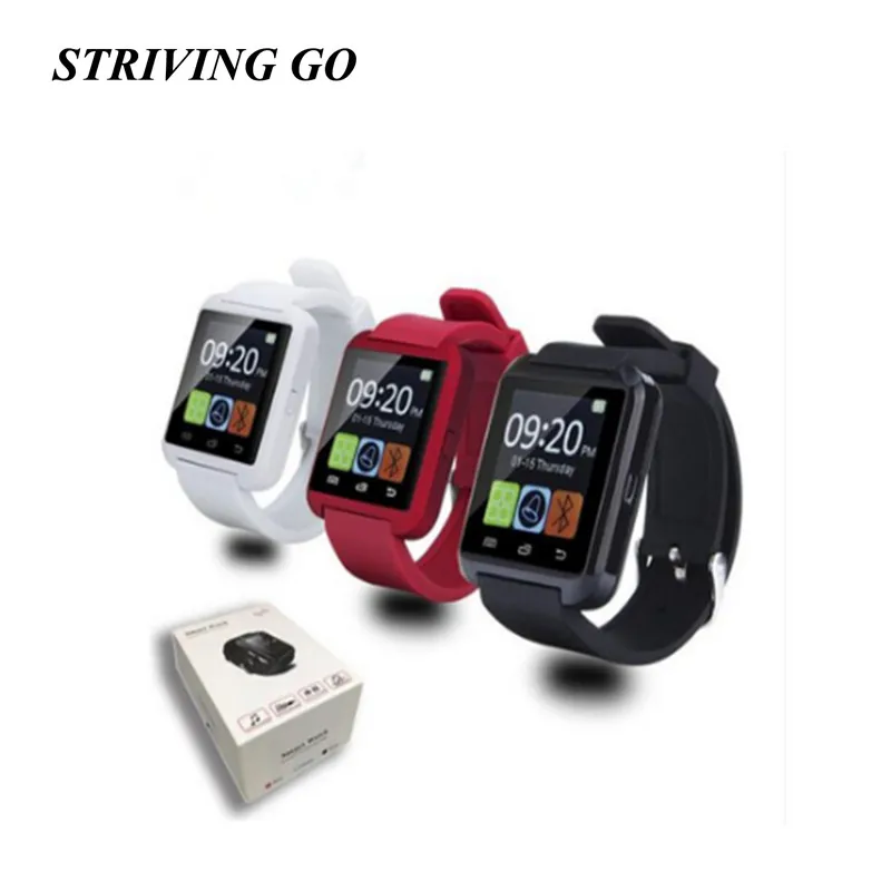 2019 New Stylish U8 Bluetooth Smart Watch For iPhone IOS Android Watches Wear Clock Wearable Device Smartwatch PK DZ09 Q18