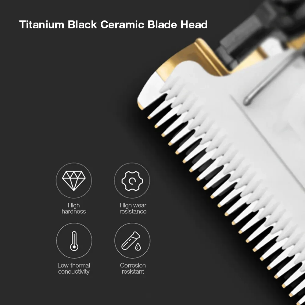 ENCHEN Sharp EC-712 Men's Electric Hair Trimmer USB Rechargeable Hair Clipper Hair Cutter for Men Adult Razor (4)