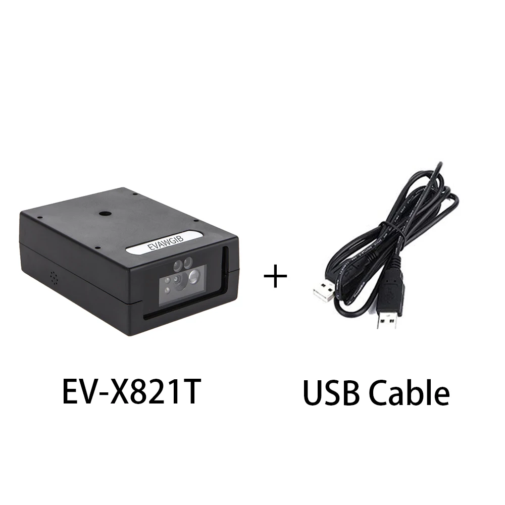 Mini Size Barcode Scanner Module USB Barcode Reader 1D&2D TTL RS232 Serial Self-Inductio QR Scanners