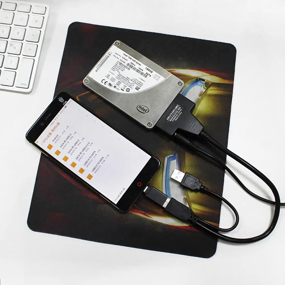 Переходные кабели sata usb 3 0 7 + 15 22pin Внешнее питание 2 5 дюйма конвертер жёсткого