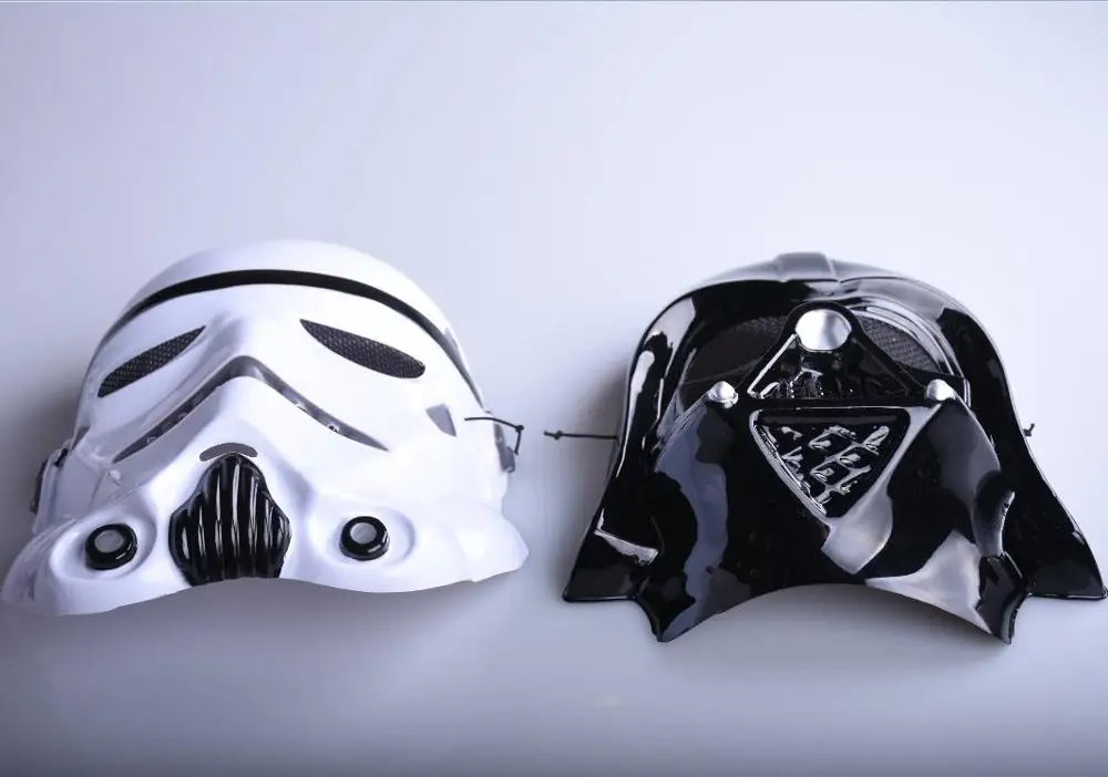 Новинка 10 шт./лот Хэллоуин фестиваль ужас Дарт Вейдер Маска Звездные войны Клон