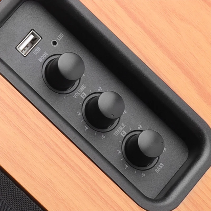 80W High-power Bluetooth Speaker HiFi Fever Computer Speaker Home Theater Bookshelf Audio Support USB/optical/audio Interface