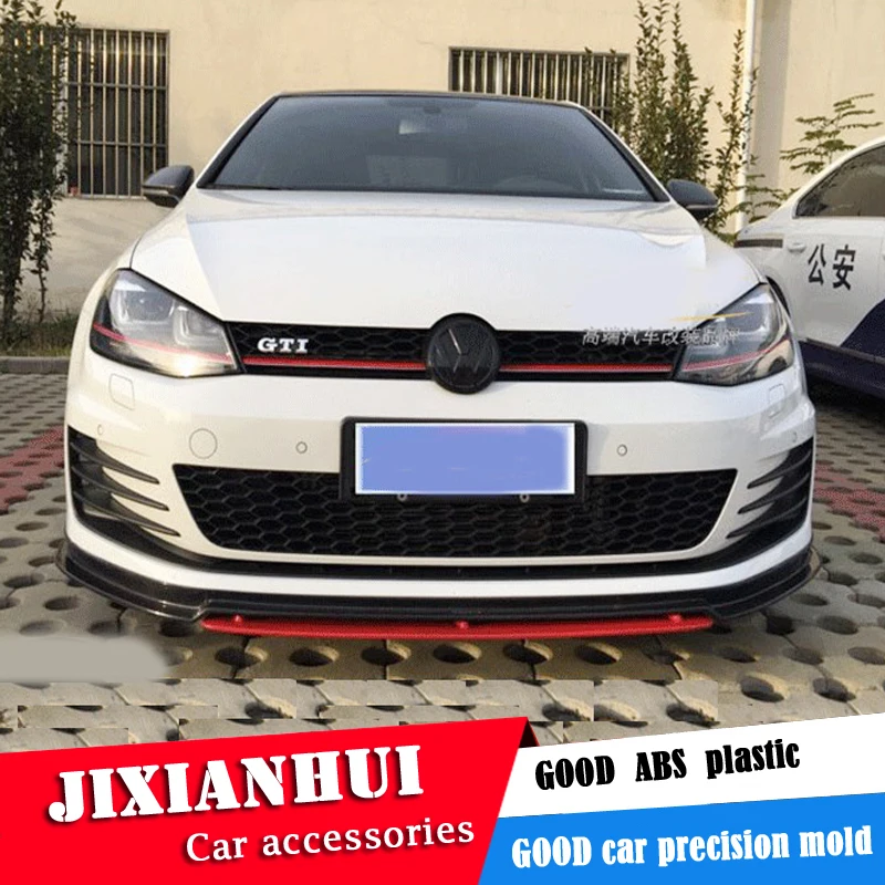 Спойлер для Volkswagen GOLF 7 5 2014 2018 задний спойлер ABS диффузор переднего бампера