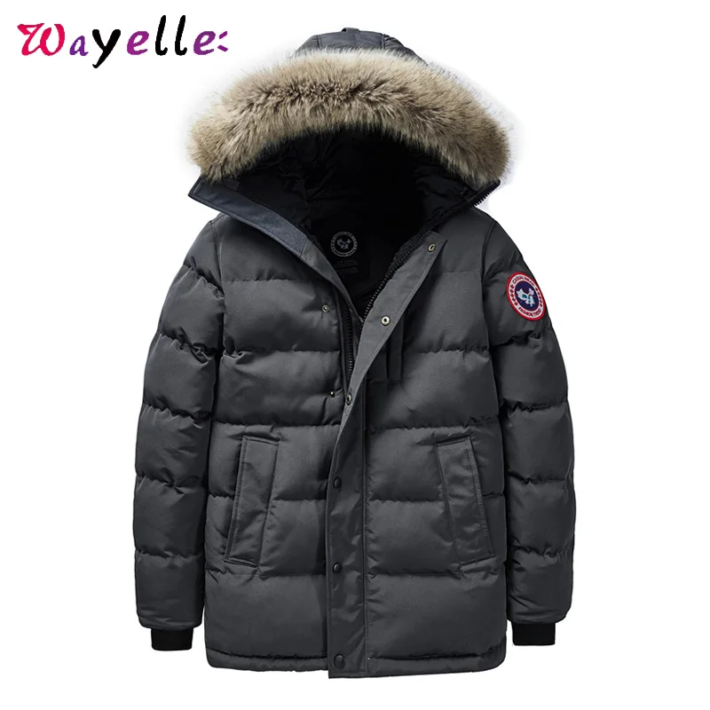 Мужская зимняя куртка размера плюс 6XL 7XL 8XL, Толстая теплая парка с капюшоном, мужская хлопковая куртка с несколькими карманами, мужская зимняя куртка, новинка