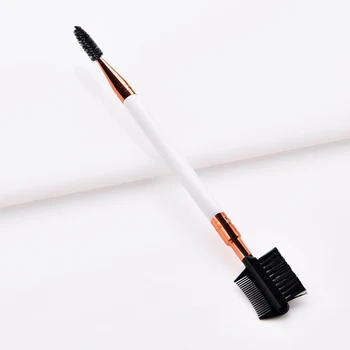 

Double-end Multipurpose Eyelash Brush Eyebrow Comb Brush Eyelash Eyebrow Brush Finishing Eyes Makeup Tool