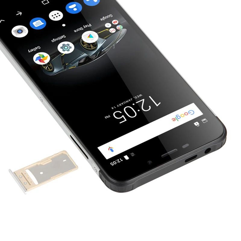 Rugged Smartphone Android 6.0 MT6580M Quad Core 5.5 inch 3G Mobile Phone Dual SIM Unlock 3100mAh 16GB ROM Cellphone X5